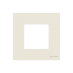 Рамка ABB Zenit 1 місце біла N2271BL