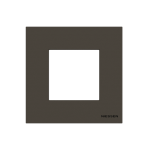 Рамка ABB Zenit 1 місце антрацит N2271AN