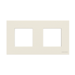 Рамка ABB Zenit 2 места белая N2272BL