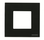 Рамка ABB Zenit 1 місце скло чорне N2271СN