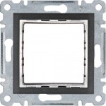 Рамка-адаптер HAGER LUMINA для виробів 45х45 чорна