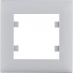 Рамка HAGER LUMINA-Intens срібна