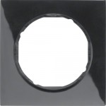 Рамка одинарна HAGER-BERKER чорна R.3