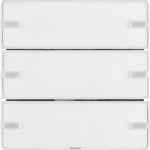 Сенсорный выключатель HAGER-BERKER 3-клавишный KNX-TP+EASY белый Q.x
