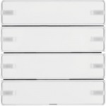 Сенсорный выключатель HAGER-BERKER 4-клавишный KNX-TP+EASY белый Q.x