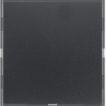 Сенсорный выключатель HAGER-BERKER 1-клавишный KNX-TP+EASY алюминий/антрацит S.1/B.x
