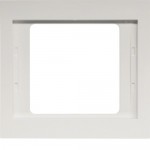 Рамка одинарна HAGER-BERKER полярна білизна К.1