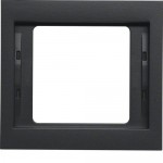 Рамка одинарна HAGER-BERKER антрацит К.1