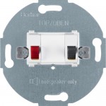 Розетка для гучномовців HAGER-BERKER полярна білизна