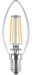 Led лампа PHILIPS 4.3W B35 E14 2700K CL ND FIL RFSRT4 світлодіодна