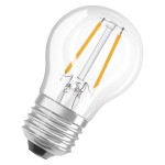 Led лампа OSRAM LEDS CLP 40 DIM 5W 827 230V E27 FIL світлодіодна