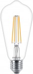 Лампа PHILIPS LEDClassic 6-60W ST64 E27 830 CL ND FIL світлодіодна
