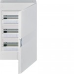Щит HAGER Vega 54М 3 ряди білі двері
