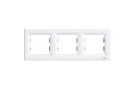Рамка SCHNEIDER ASFORA EPH5800321 потрійна біла