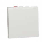 Вимикач кнопка SCHNEIDER Unica NEW 1 кл. 2 мод. 10А сх.6 білий