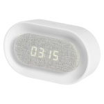 Нічник годинник OSRAM LEDVANCE CLOCK DIM USB WT