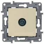 Розетка TV LEGRAND Etika зірка 2дБ 0-2400 мГц біла