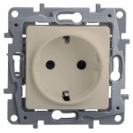 Розетка з заземленням LEGRAND Etika слонова кістка