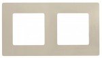 Рамка LEGRAND Etika 2 пости слонова кістка