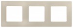 Рамка LEGRAND Etika 3 пости слонова кістка
