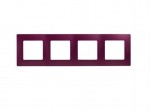 Рамка LEGRAND Etika 4 пости сливовий