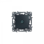 Розетка TV LEGRAND Etika зірка 2дБ 0-2400 мГц антрацит