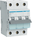 Автовимикач HAGER 16А 3п B 6kA 3м MBN316