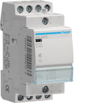 Контактор HAGER бесшумный с ручным управлением 4н.о. 25А 230В АС 2м ERC425S