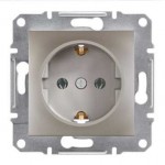Розетка SCHNEIDER ASFORA EPH2900169 з з/к бронза
