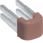 Вставна перемичка для з'єднання блоків фазних клем HAGER (комплект - 10 шт)