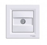 Розетка SCHNEIDER ASFORA EPH3200321 TV прохідна (8 дБ) білий