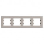 Рамка SCHNEIDER ASFORA EPH5800469 чотиримісна бронза