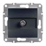 Розетка SCHNEIDER ASFORA EPH3700171 SAT кінцева (1 2 дБ) антрацит