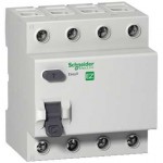 Диференціальне реле SCHNEIDER EZ9 4P 63A 30mA AC EZ9R34463