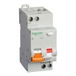 Диференціальний автовимикач SCHNEIDER АД63 2P (1+N) 16A C 30mA 11473