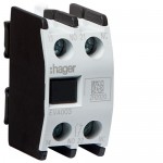 Додатковий контакт HAGER 1НВ+1НЗ для EV040…EV170 EVN063…EVN200