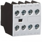 Додатковий контакт HAGER 4НЗ для EV007…EV038 EVN022…EVN045 EVL014…EVL027 EVR004…