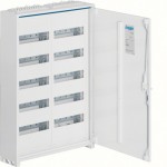 Щит розподільчий HAGER Univers IP44/ІІ 800x550x161мм 120мод.(2x60)