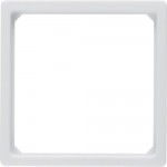 Рамка-перехідник HAGER-BERKER для центральної панелі 50х50мм біла Q.x