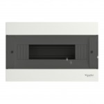 Щит пластиковий SCHNEIDER Easy9 EU навісний 1 ряд 12 модулів димчаті двері