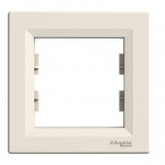 Рамка SCHNEIDER ASFORA EPH5800123 одинарна кремова