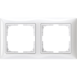 Рамка 2-м ABB Вasic55 біла