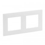 Рамка 2-м LEGRAND Niloé Step біла