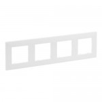 Рамка 4-м LEGRAND Niloé Step біла