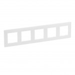 Рамка 5-м LEGRAND Niloé Step біла