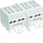 Клемник HAGER вводно/розгалужуючий ізольований 4п