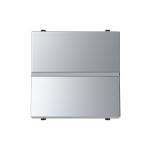 Кнопка ABB Zenit 2 мод. срібна N2204.7 РL