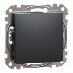 Вимикач SCHNEIDER Sedna Design 1кл. (Сх.1) чорний