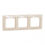 Рамка SCHNEIDER Sedna Design 3-м бежева