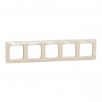 Рамка SCHNEIDER Sedna Design 5-м бежева